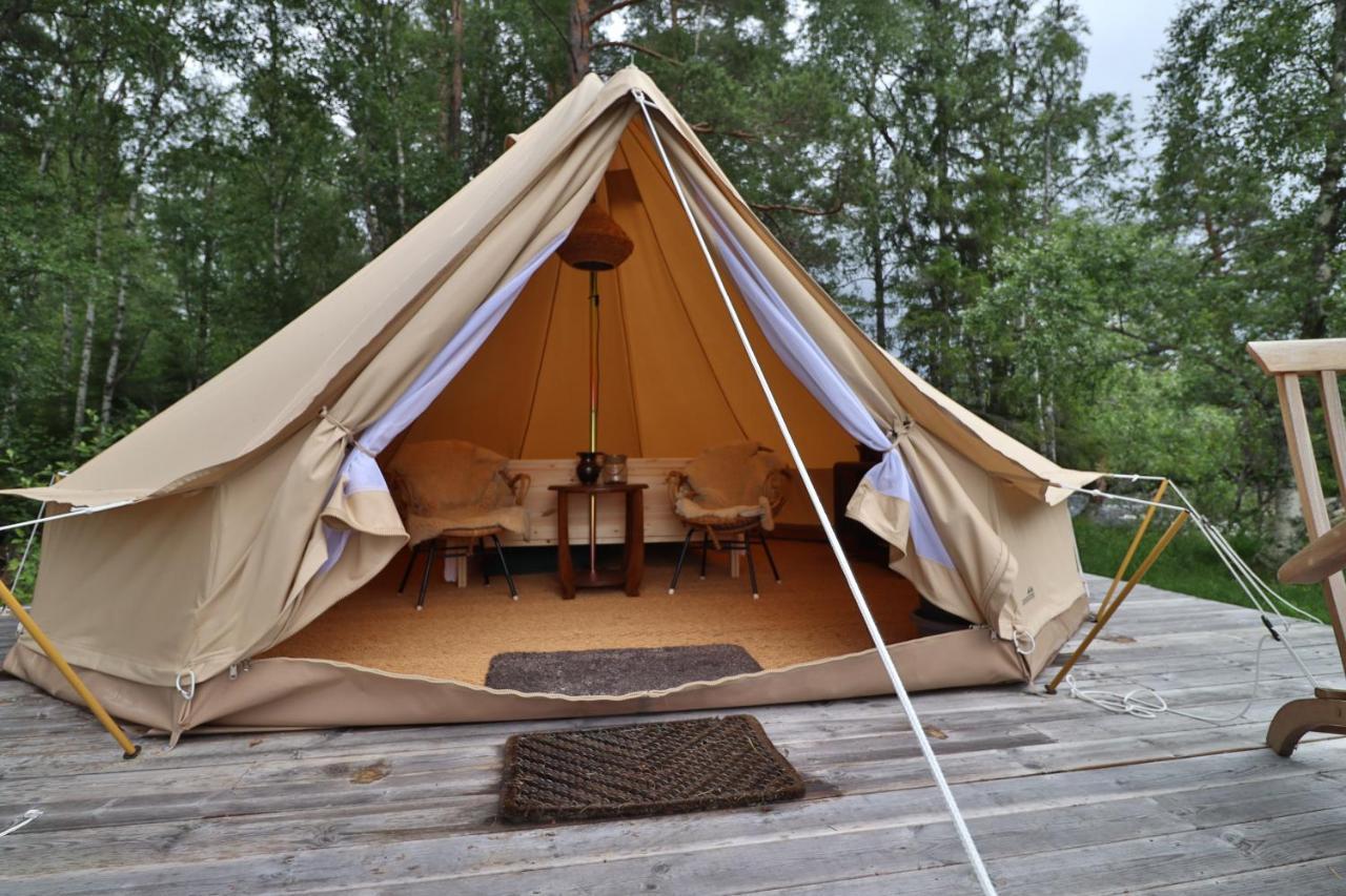 Fossumsanden Camping Og Hytter Fyresdal Exterior foto