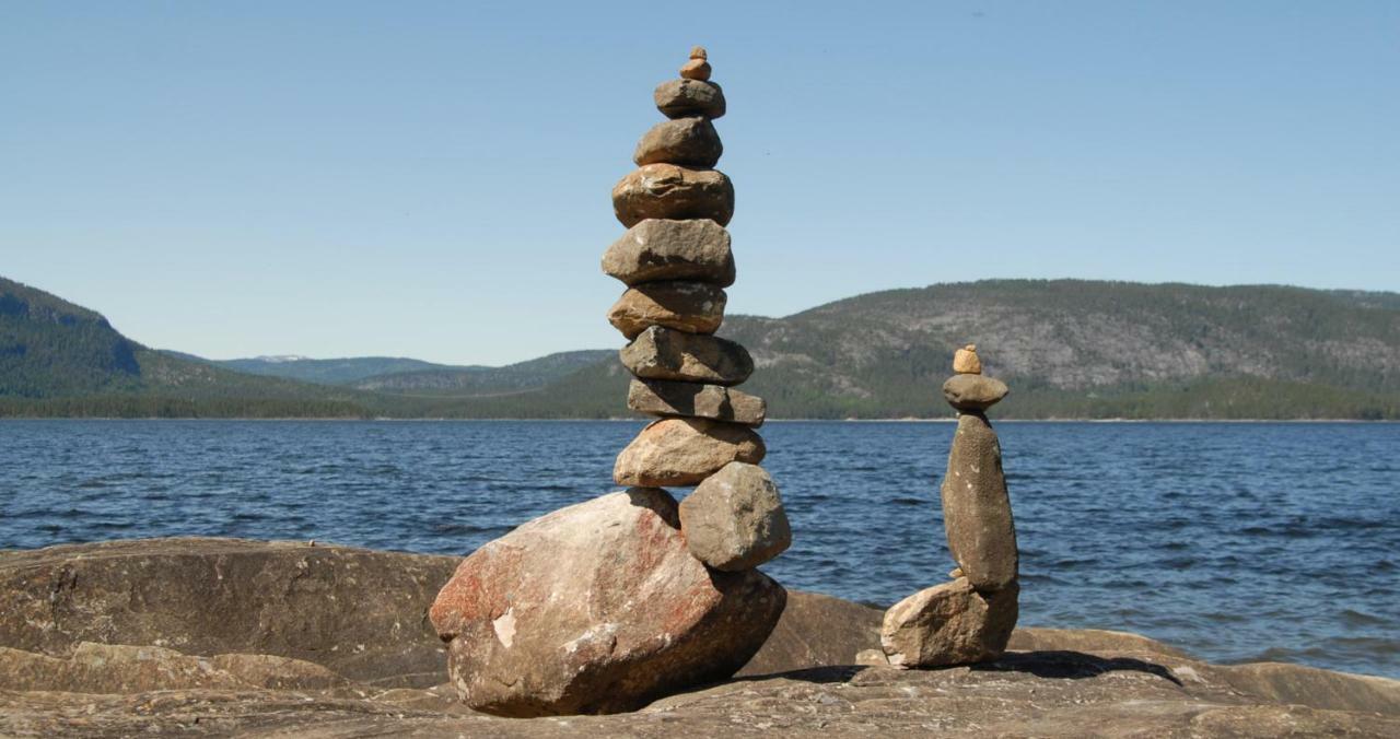 Fossumsanden Camping Og Hytter Fyresdal Exterior foto