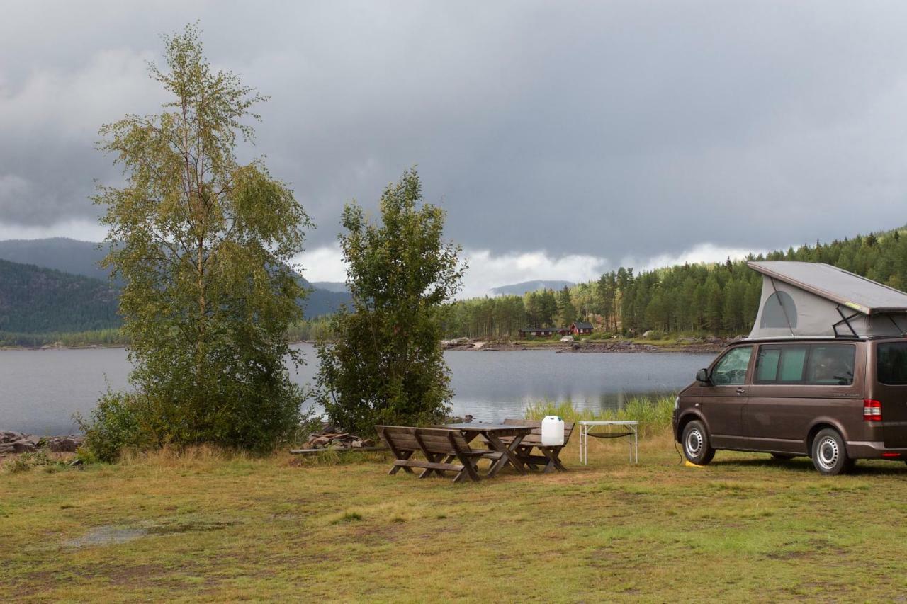 Fossumsanden Camping Og Hytter Fyresdal Exterior foto